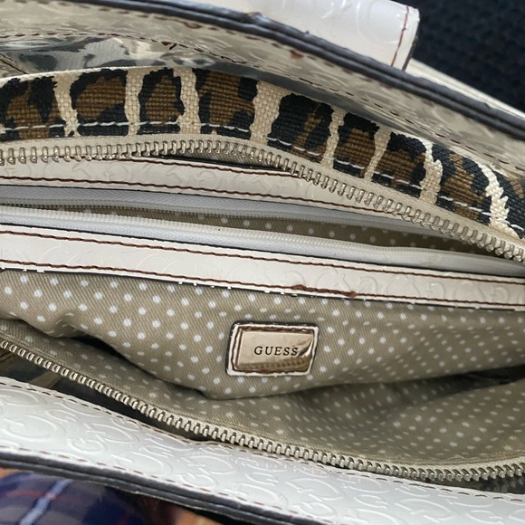 Vintage Y2K guess leopard bag - perfect mod wife summer bag! - Picture 6 of 6